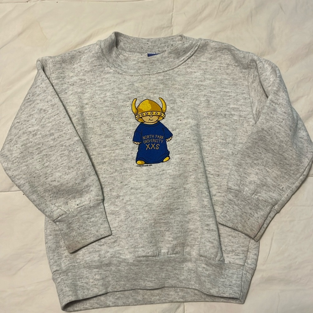 Vintage north park university sweatshirt size 3T
